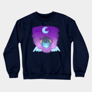 moonlight (no text) Crewneck Sweatshirt